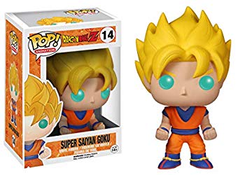 【中古】(未当て嵌める･未開封品) Dragonball Z Funko Pop! Anime Super Saiyan Goku Figure f4u0baa