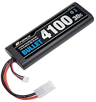 【中古】(未当て嵌める･未開封品) ジーフォース BULLET Lipo 7.4V4100mAh GFG008 [日本置き目品] 0pbj0低周波