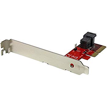 【中古】StarTech.com x4 PCI Express - SFF-8643アダプタ NVM Express対応2.5インチSSD用アダプタ 4レーンPCIe 3.0スロット PEX4SFF8643 2zzhgl6|ドリエムコーポレーション