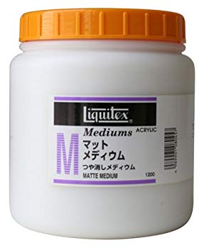 【中古】(未使用・未開封品) リキテックス アクリル絵具 リキテックス マットメディウム 1200ml sdt40b8