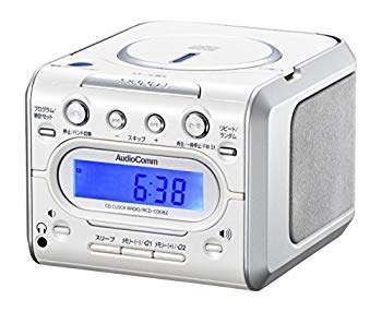 【中古】(未当て嵌める･未開封品) オーム電機 Audio Comm CD時辰儀ラジオ受信機 008 RCD-C008Z 0pbj0低周波
