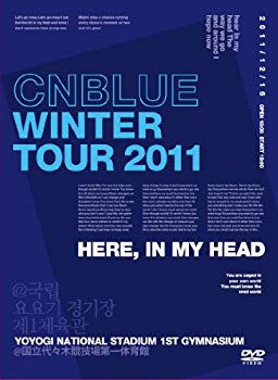 【中古】(未使用･未開封品)　Winter Tour 2011 ～Here In my head～ ＠国立代々木競技場第一体育館（初回プレス分） [DVD] p1m72rm｜ドリエムコーポレーション