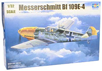【中古】(未当て嵌める･未開封品) らっぱ吹き 1/32 ＦＲＧ軍 メッサーシュミット Bf109 E-4 プラモデル tu1jdyt