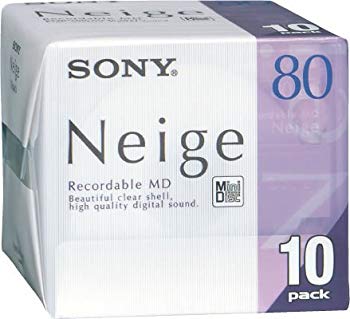 【中古】SONY 10MDW80NED ミニディスク 80分10枚組 o7r6kf1