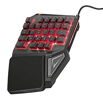 【中古】(未使用･未開封品)　TRUST 左片手用 キーボードGXT 888 Assa Single Handed Keyboard 22881(GXT888 bt0tq1u 10,296円