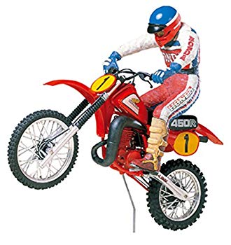【中古】タミヤ 1/12 オートバイシリーズ No.18 ホンダ CR450R モトクロスライダー付 プラモデル 14018 d2ldlup｜ドリエムコーポレーション