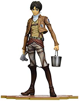 【中古】【非常に良い】BRAVE-ACT 進撃の巨人 エレン・イェーガー（お掃除版） 1/8 完成品フィギュア 9jupf8b