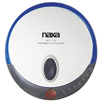 【中古】(未当て嵌める･未開封品) Naxa NPC319BLU Slim Personal Compact Disc Player Blue by Naxa f4u0baa