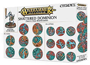 【中古】WARHAMMER AOS： SHATTERED DOMINION： 25 ＆ 32MM ROUND 2zzhgl6｜ドリエムコーポレーション