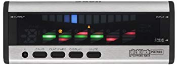 【中古】(未使用・未開封品) KORG コルグ ギター/ベース用ポリフォニック・チューナー pitchblack PORTABLE PB-04-SI アルミニウム・シルバー 60wa65s|ドリエムコーポレーション