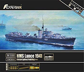 楽天カード分割 中古 フライホークモデル 1 700 イギリス海軍駆逐艦 ランス 1941年 デラックスエディション プラモデル Flyfh1115s 超人気 Www Tajbar Com Br