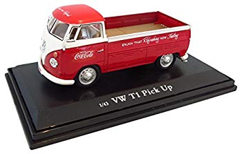 【中古】【非常に良い】Coca-Cola Collectibles 1/43 VW ピックアップ 1962 レッド 完成品 9jupf8b｜ドリエムコーポレーション 11,035円