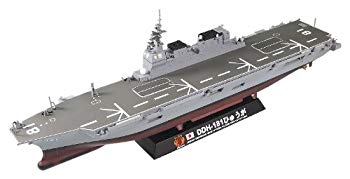 【中古】ピットロード 1/700 海上自衛隊 ヘリコプター搭載護衛艦 DDH-181 ひゅうが 塗装済組立モデルキット JP03 i8my1cf｜ドリエムコーポレーション
