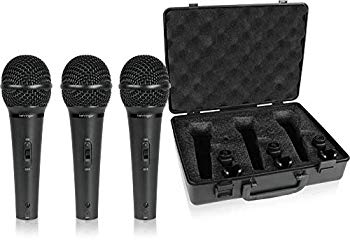 【中古】【非常に良い】Behringer ベリンガー ボーカル用ダイナミックマイクロホン(3本セット) XM1800S ULTRAVOICE bme6fzu