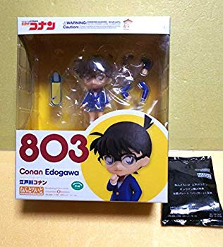 【中古】(未使用･未開封品)　ねんどろいど 江戸川コナン【GOODSMILE ONLINE SHOP予約特典 台詞プレート「バーロー」＋支柱付き】 6k88evb