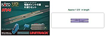 【中古】(未使用･未開封品)　KATO HOゲージ HV-4 電動ポイント6 番片渡りセット 3-114 鉄道模型 レールセット 7z28pnb