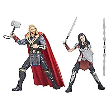 【中古】(未当て嵌める･未開封品) マーベル・レジェンド シネマティックユニバース10th記念日 6in 行動図形 2容器に並べる/ソー \u0026 シフ 6k88evb