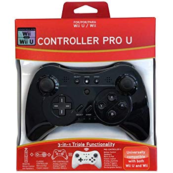 【中古】Controller Pro U Black *WiiU Proコントローラー非対応 i8my1cf