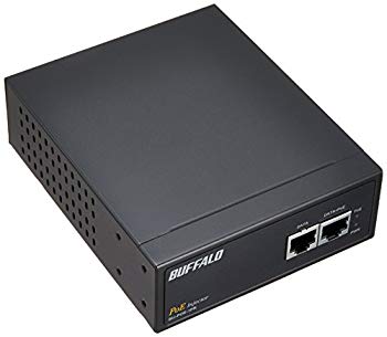 【中古】BUFFALO IEEE802.3af PoEインジェクタ 1chタイプ BIJ-POE-1PR bme6fzu