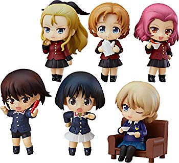 【中古】(未使用･未開封品)　ねんどろいどぷち ガールズ&パンツァー 03 ノンスケール ABS&PVC製 塗装済みトレーディング可動フィギュア 6個入りBOX 6k88evb