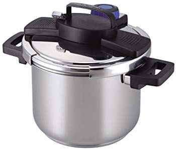 【中古】(未使用・未開封品) パール金属 圧力鍋 5.5L IH対応 3層底 ワンタッチレバー H-5389 v1yptgt|ドリエムコーポレーション