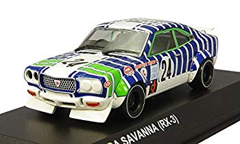 【中古】京商一風変わった 1/43 マツダ サバナ RX-3 #24 切り上げる品 d2ldlup