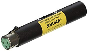 【中古】SHURE マイクロホン用アッテネータ A15AS 糎3dmju