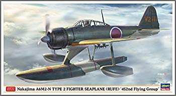 【中古】【非常に良い】ハセガワ 1/48 日本海軍 中島 A6M2-N 二式水上戦闘機 第452航空隊 プラモデル 07430 ggw725x