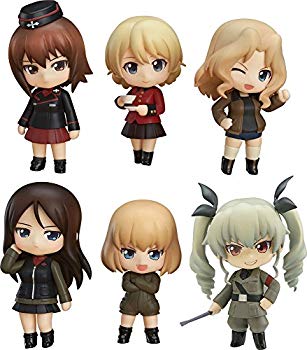 【中古】ねんどろいどぷち ガールズ&パンツァー 他校代表Ver. ノンスケール ABS&PVC製 塗装済みトレーディング可動フィギュア 6個入りBOX dwos6rj｜ドリエムコーポレーション