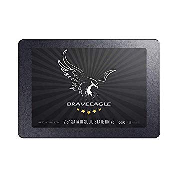 【中古】BRAVEEAGLE SSD 480GB SATA 3 内蔵SSD 2.5インチ 3D NAND 7mm 6Gbps 5年保証 正規代理店保証品 (480GB SSDドライブ) mxn26g8