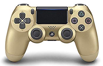 【中古】ワイヤレスコントローラー (DUALSHOCK 4) ゴールド (CUH-ZCT2J14) 【メーカー生産終了】 dwos6rj｜ドリエムコーポレーション