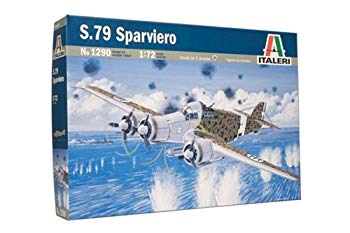【中古】(未使用・未開封品) タミヤ イタレリ 1/72 飛行機シリーズ 1290 サボイア・マルケッティ SM79 スパルビエロ 38090 プラモデル og8985z|ドリエムコーポレーション