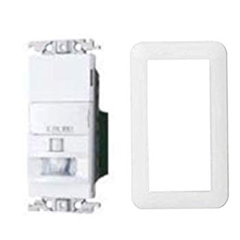 【中古】パナソニック配線器具(Panasonic) コスモシリーズワイド21[壁取付]熱線センサ付自動スイッチ WTK1811WK (2線式・3路配線対応形） z2zed1b