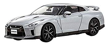【中古】(未当て嵌める･未開封品) 京商目あたらしい 1/43 日産 GT-R 2017 しろがね色 切り上げる品 wyeba8q