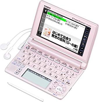 【中古】(未使用・未開封品) CASIO Ex-word 電子辞書 XD-A6200PK 多辞書家庭・実用モデル ツインタッチパネル 音声対応 100コンテンツ Blanview(ブランビュー)カラー液晶搭載 tu1jdyt|ドリエムコーポレーション