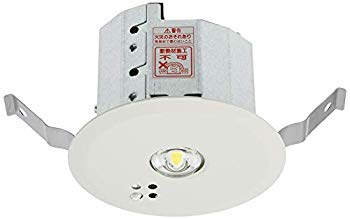 【中古】(未使用･未開封品)　パナソニック LED非常用照明器具 埋込φ100 低天井小空間用 30分間タイプ 昼白色 NNFB90605J 6k88evb