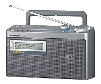 【中古】(未当てはめる･未開封品) パナソニック FMまさかの時注意報言いひろめる相応うFM/AM2ダンス楽隊ラジオ受信機 RF-U350-S sdt40b8