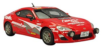 【中古】(未使用･未開封品) LA-X 1/43 トヨタ 86 ベストカーウィズモンスター86 2012年 全日本ラリー 新城ラリー #24 粟津原豊/高橋昭彦 完成品 60wa65s