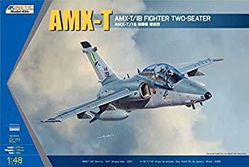 【中古】【非常に良い】キネティック 1/48 AMX-T/1B 戦闘機 複座型 プラモデル w17b8b5