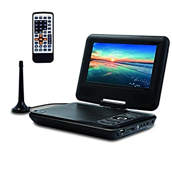 夢グループ　7インチワンセグポータブルDVDプレーヤー　PDVD-W727-BK TEES◇ポータブルDVDプレーヤー 夢グループPDVD-W727 : セカンド