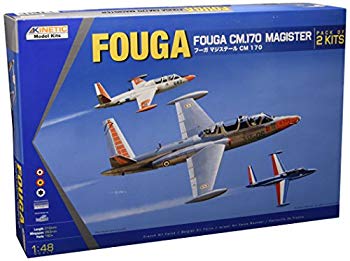 【中古】(未使用･未開封品)　キネティック 1/48 エアクラフト シリーズ フーガ マジステール CM 170 2機セット プラモデル v1yptgt