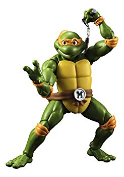 【中古】S.H.フィギュアーツ Teenage Mutant Ninja Turtles ミケランジェロ 約150mm PVC&ABS製 塗装済み可動フィギュア 2zzhgl6｜ドリエムコーポレーション