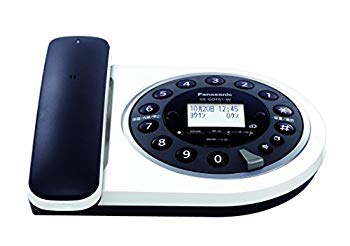 【中古】パナソニック RU・RU・RU デジタルコードレス電話機 親機のみ 1.9GHz DECT準拠方式 ホワイト VE-GDF61D-W rdzdsi3|ドリエムコーポレーション