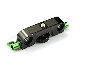 【中古】(未当て嵌める･未開封品) Lanparte drc-02ダブルロッドクランプwith 1?/ 4inねじ(黒いこと) f4u0baa