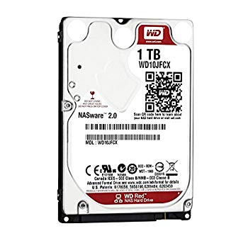 【中古】【非常に良い】【国内正規代理店品】Western Digital WD Red 内蔵HDD 2.5インチ NAS 用 1TB SATA 3.0(SATA 6Gb/s) WD10JFCX rdzdsi3