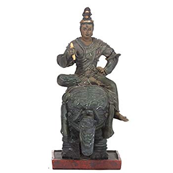 【中古】【非常に良い】【東寺監修 公認】帝釈天(たいしゃくてん) ミニチュア仏像【空海 立体曼荼羅21体 真言宗開宗1200年記念】 dwos6rj｜ドリエムコーポレーション