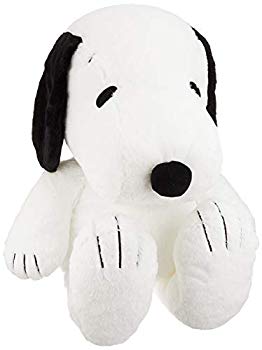 【中古】ピーナッツ ハグハグ ぬいぐるみ 2Lサイズ スヌーピー 黒 座高55cm w17b8b5|ドリエムコーポレーション