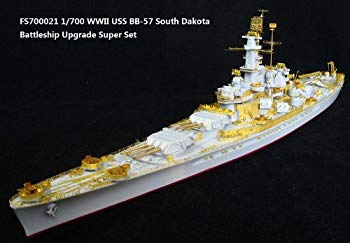 【中古】1/700 米海軍 BB-57 サウスダコタ アップグレードセット i8my1cf｜ドリエムコーポレーション