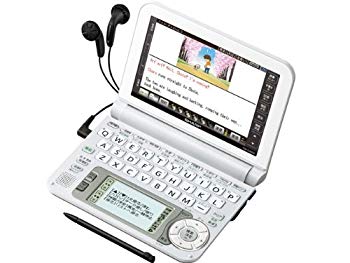 【中古】SHARP 電子辞書 Brain (ブレーン) PW-G4000 ホワイト PW-G4000-W 中学生 110コンテンツ 100動画 カラ-液晶 Wタッチ画面 Power Body 5.6型タッチ wgteh8f