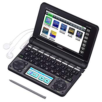 【中古】カシオEX-word 電子辞書 英語コンテンツ充実モデル XD-N9800BK ブラック khxv5rg｜ドリエムコーポレーション
